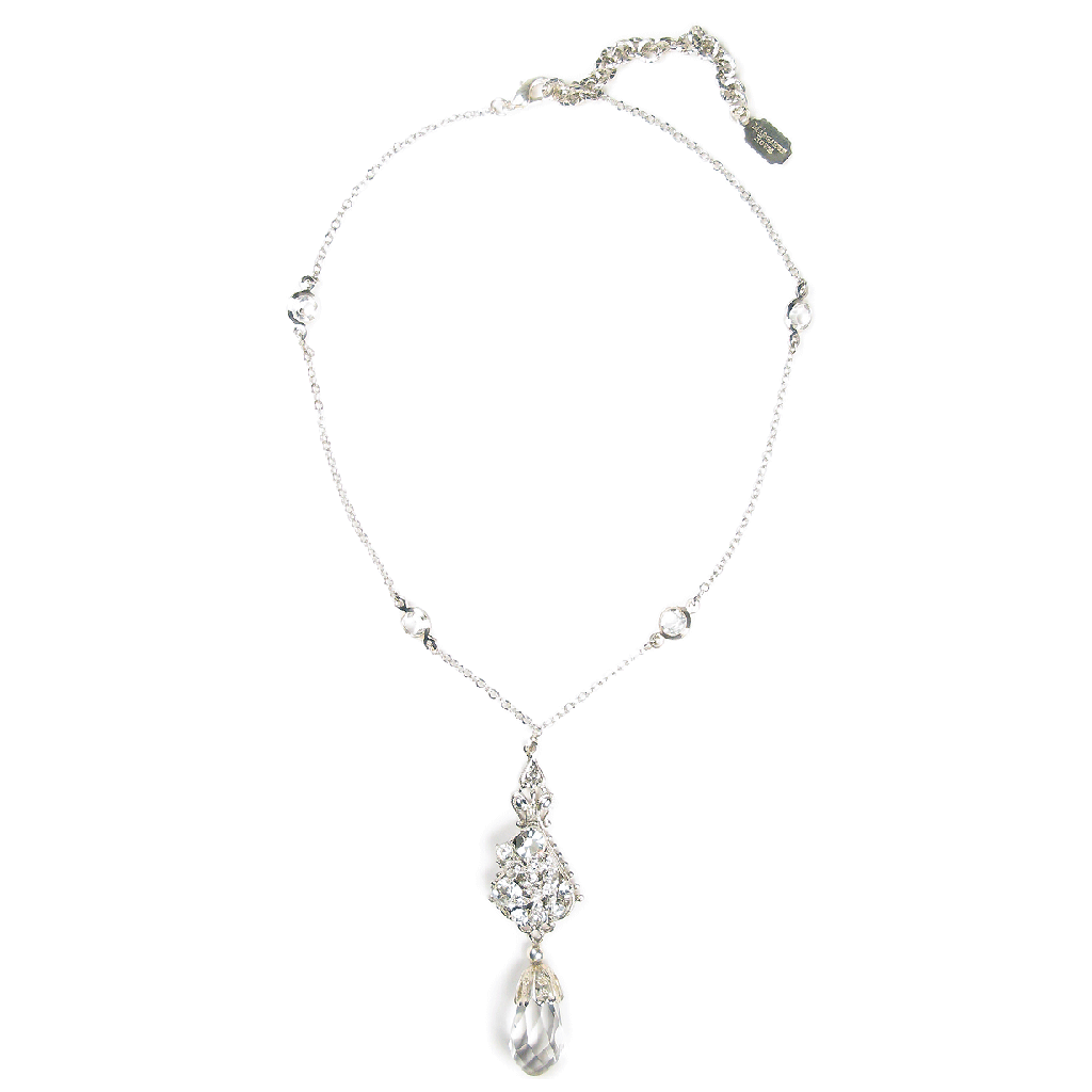 Delicate Channel Filigree Necklace | Margaret Rowe Couture Jewelry